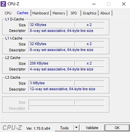 Kiểm tra phần cứng máy tính bằng CPU-Z