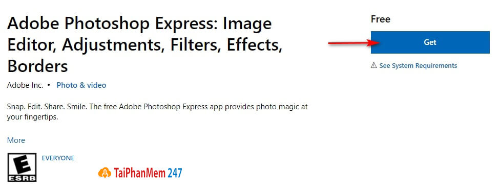 Bước 1 tải Photoshop Express PC