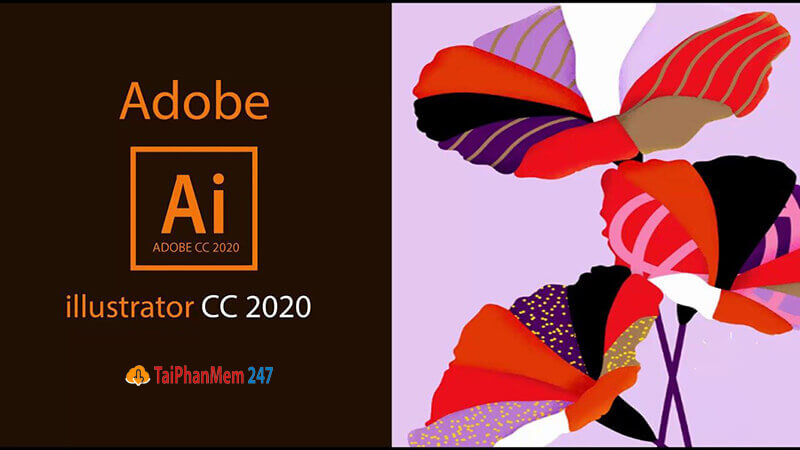Giao diện làm việc của Adobe Illustrator 2020