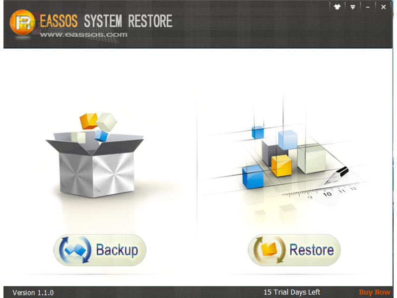 Eassos system restore - Phần mềm phục hồi và sao lưu hệ thống máy tính